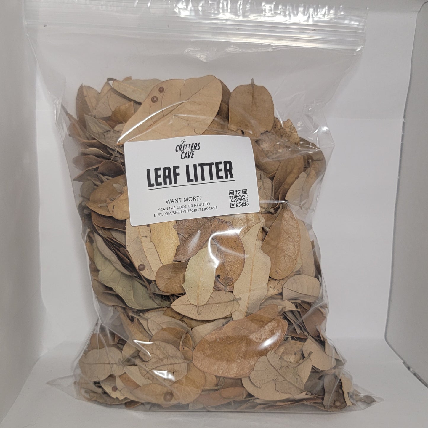 Leaf Litter For Springtail & Isopods | Frogs | Vivariums | Pet Bedding | The Critters Cave