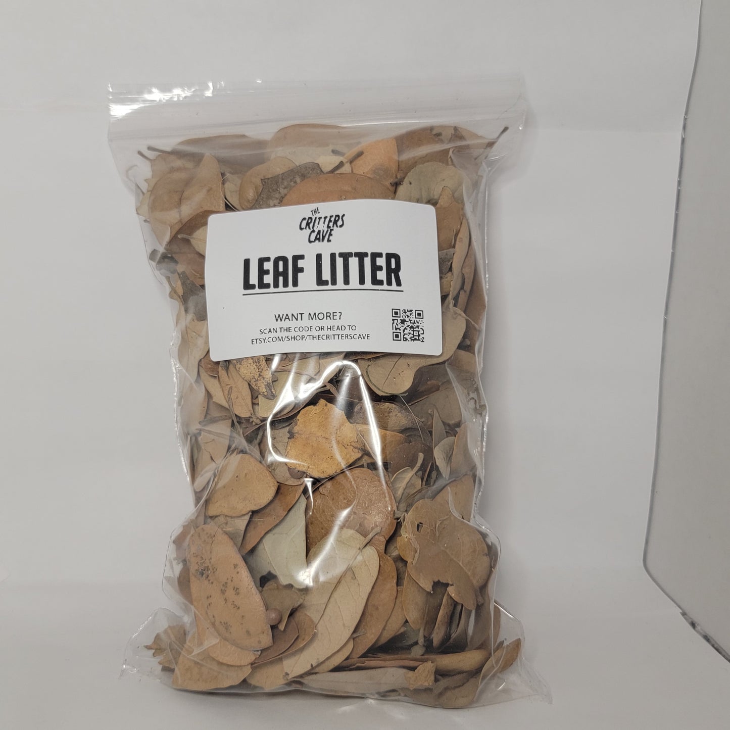 Leaf Litter For Springtail & Isopods | Frogs | Vivariums | Pet Bedding | The Critters Cave