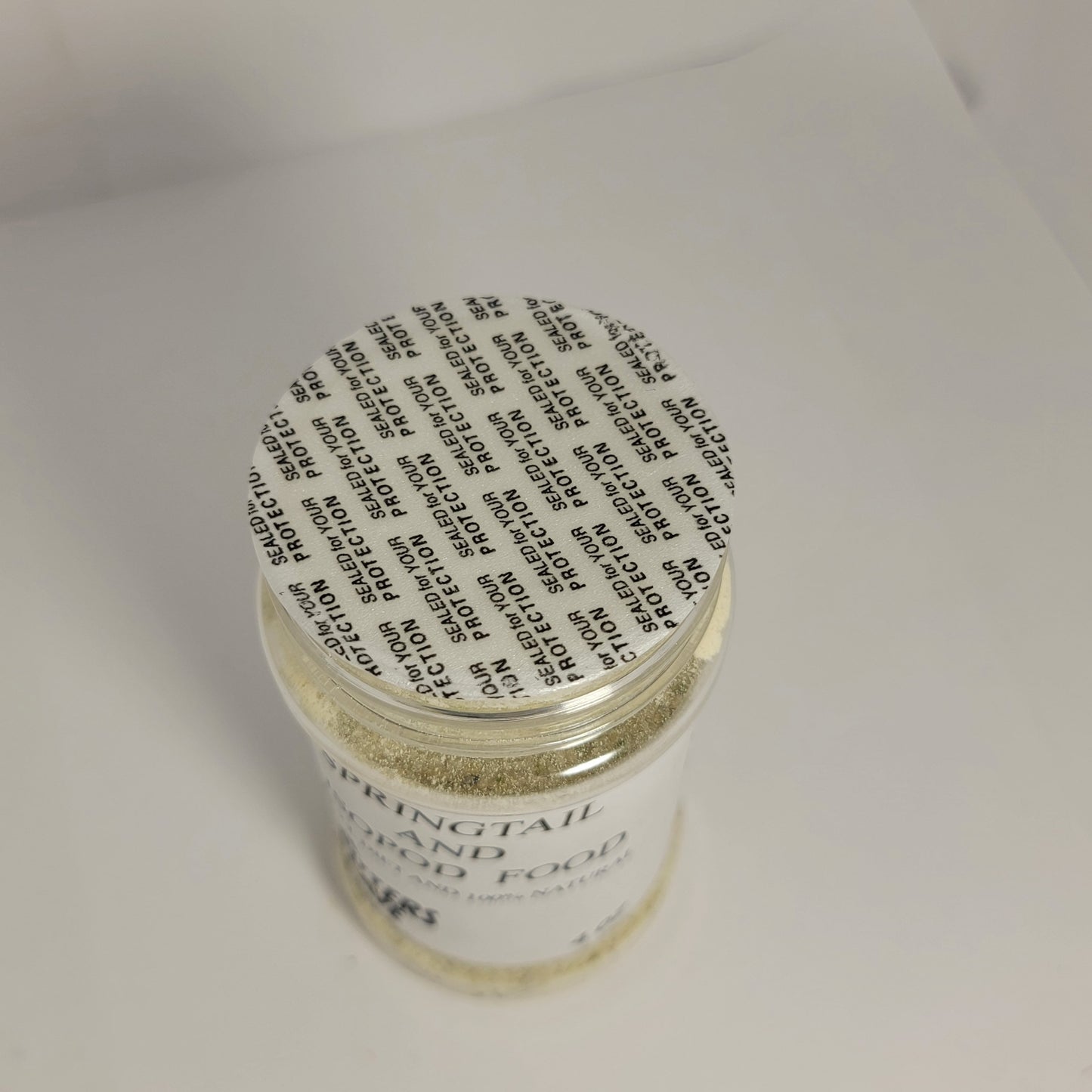 Springtail And Isopod Food | Net wt. 6oz and 3oz