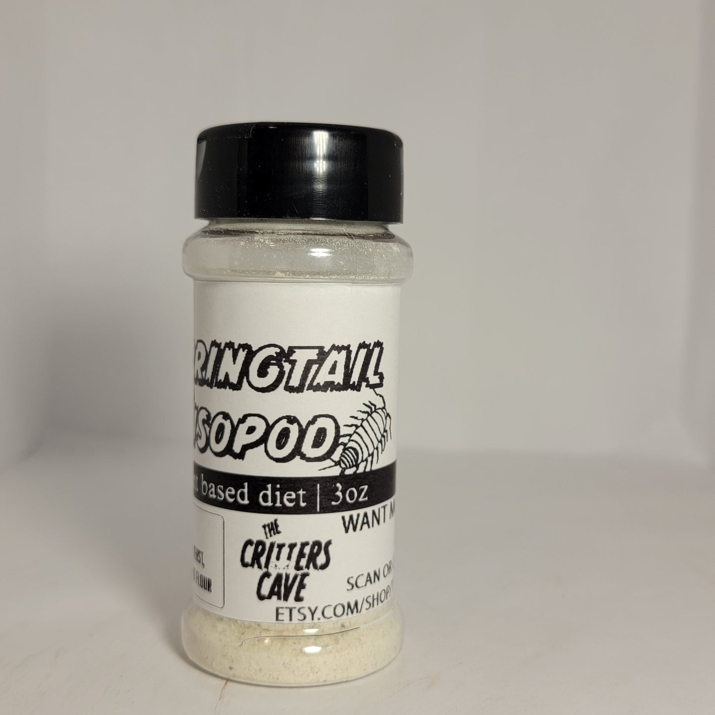 Springtail And Isopod Food | Net wt. 6oz and 3oz